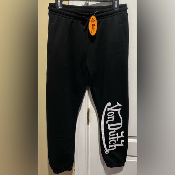 Von Dutch Patch Jogger - Black Small - Picture 2 of 8
